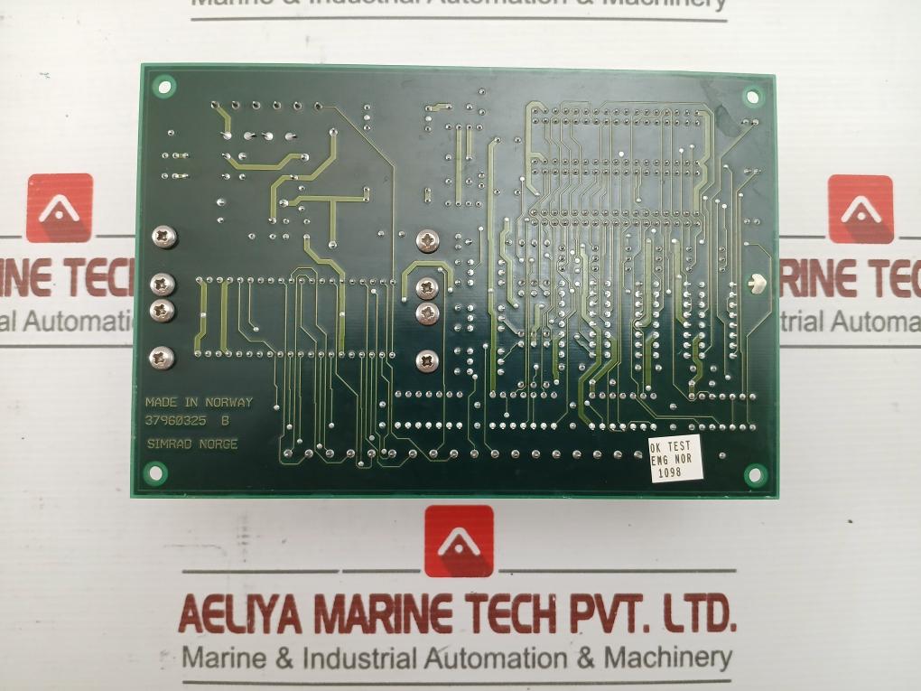 Interface Circuit Board By Brand Simrad Norge Part No: 37960309 C