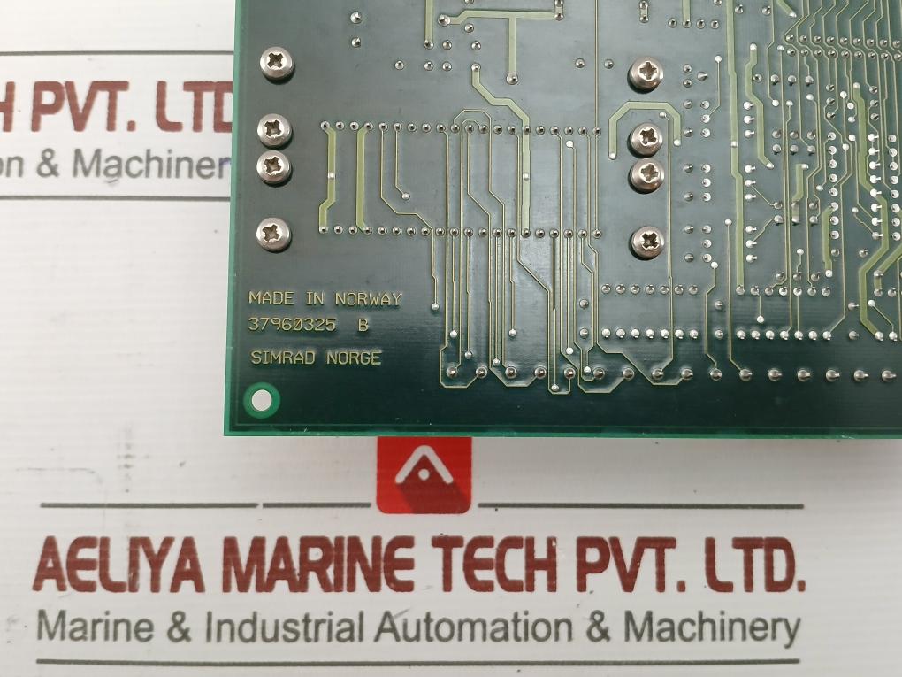 Interface Circuit Board By Brand Simrad Norge Part No: 37960309 C