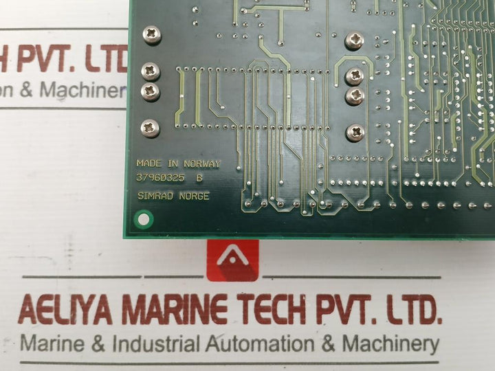 Interface Circuit Board By Brand Simrad Norge Part No: 37960309 C