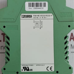 Interface Converter Psm-me-rs232/Rs232-p Phoenix Contact 24V