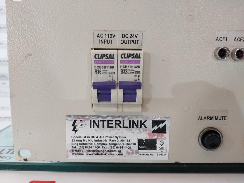 Interlink Power Pp-24v-25a-2pm12-ms Dual-input Ac & Dc Power Supply
