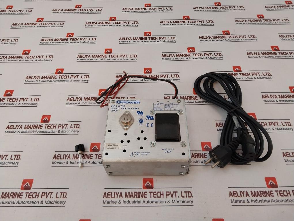 International Power Ihc5-6/Ovp Power Supply 5Vdc 6A