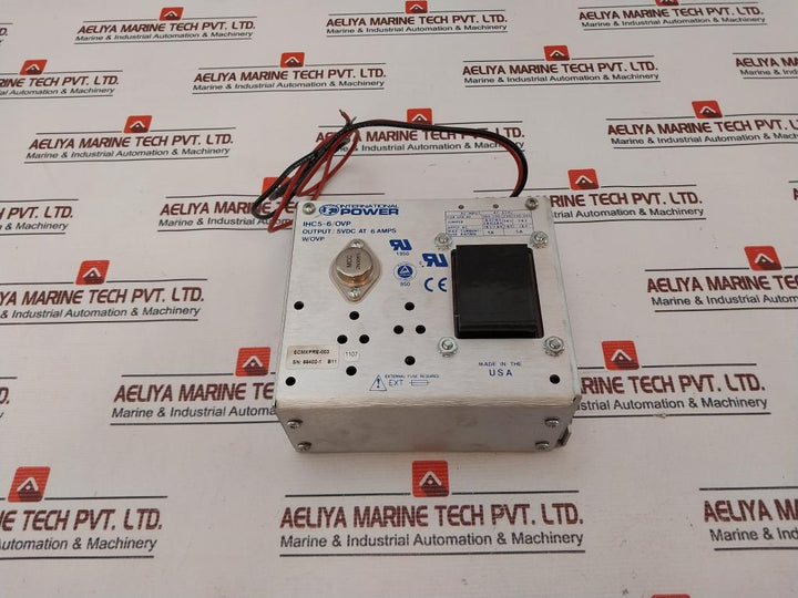 International Power Ihc5-6/Ovp Power Supply 5Vdc 6A