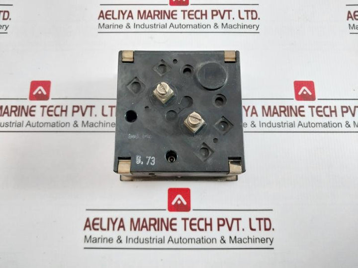 Interschalt 50/5A Ammeter 0-50/100A