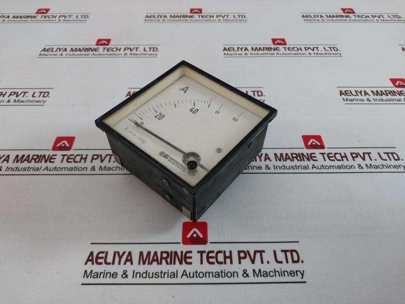 Interschalt 50/5A Ammeter 0-50/100A