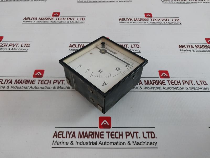 Interschalt 50/5A Ammeter 0-50/100A