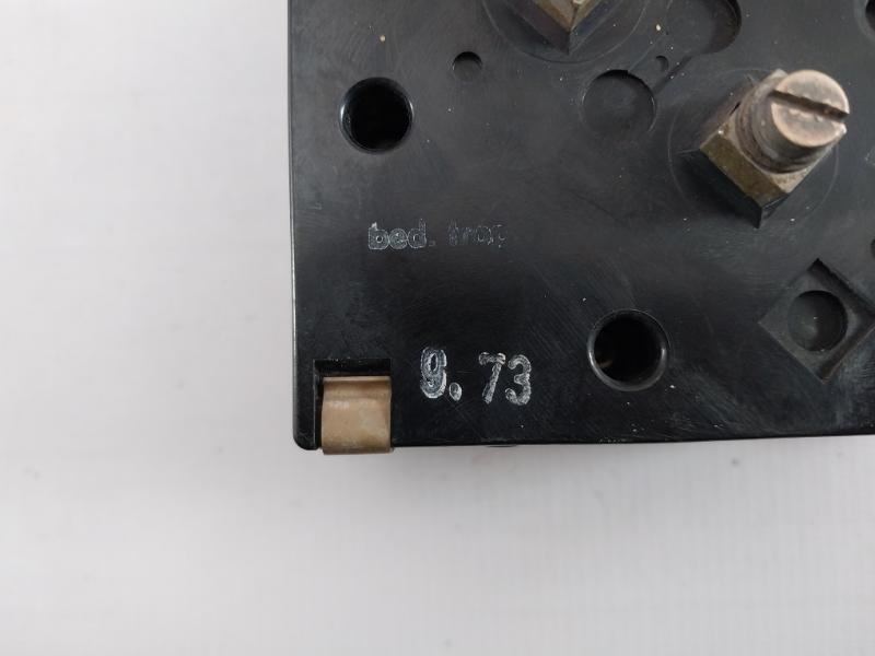 Interschalt 50/5A Ammeter 0-50/100A