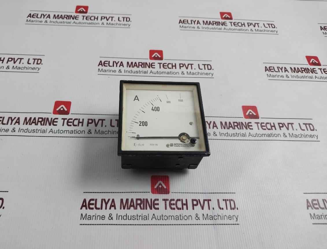 Interschalt Analog Ammeter 0-600/1000