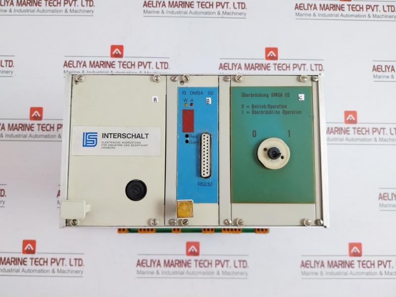 Interschalt Dual Current Relay Dmsa 02, Nmc 101A