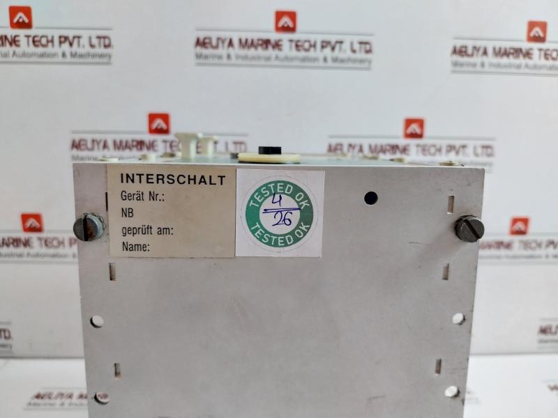 Interschalt Dual Current Relay Dmsa 02, Nmc 101A