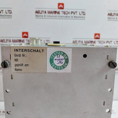 Interschalt Dual Current Relay Dmsa 02, Nmc 101A