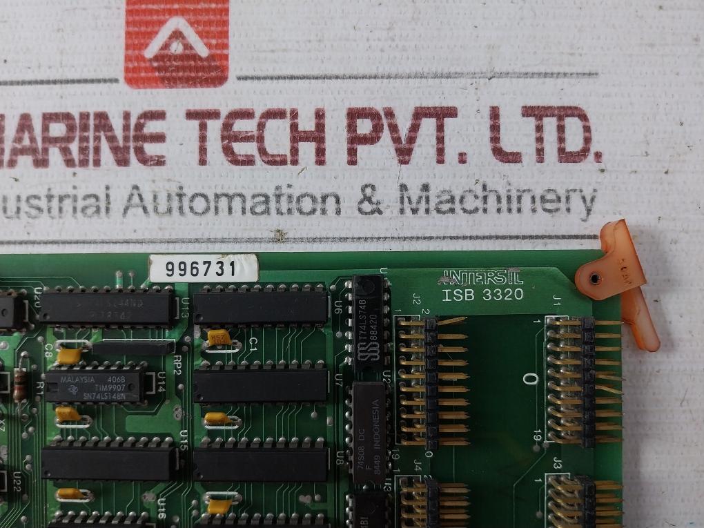 Intersil Isb 3320 Parallel Output Card 35-00232-01C Rev.E 3203 996731