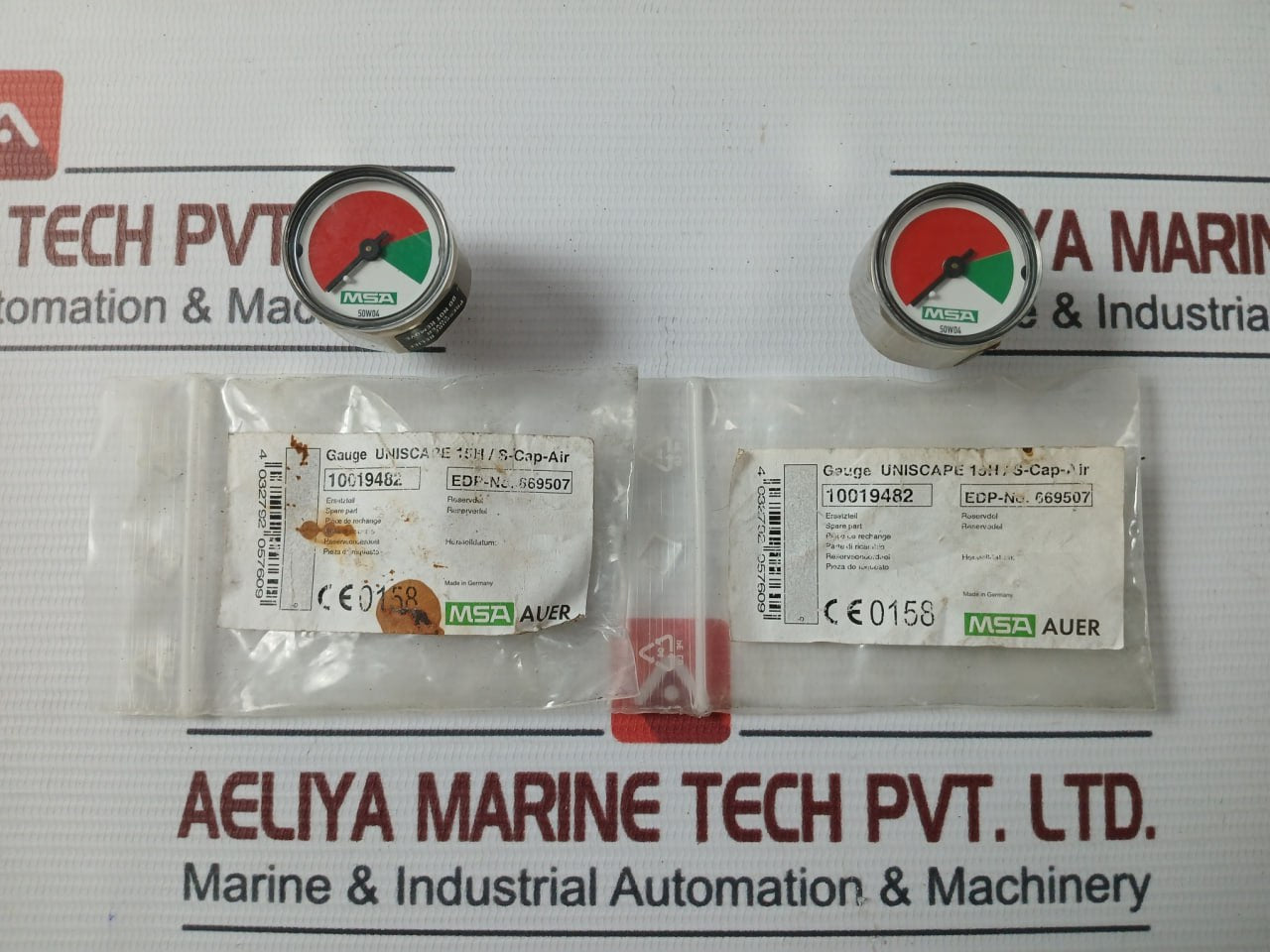 Interspiro 460190157 Adapter Nipple With O-rings 0-11 Bar 0-160 Psi