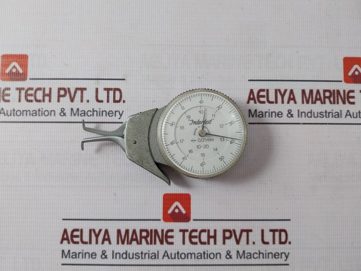 Intertest 0.01 Mm Dial Indicator Groove Gage Measuring Tool