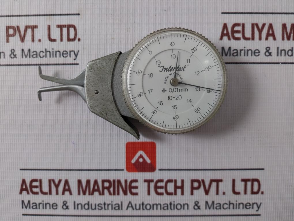 Intertest 0.01 Mm Dial Indicator Groove Gage Measuring Tool