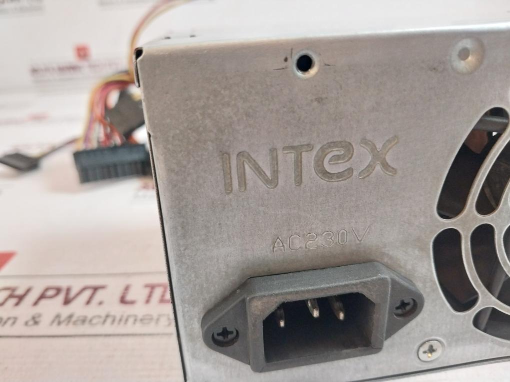 Intex Classic-450 Atx Switching Power Supply 20+4Pin; 2 Sata; 2 Hdd; 1 Fan 220V