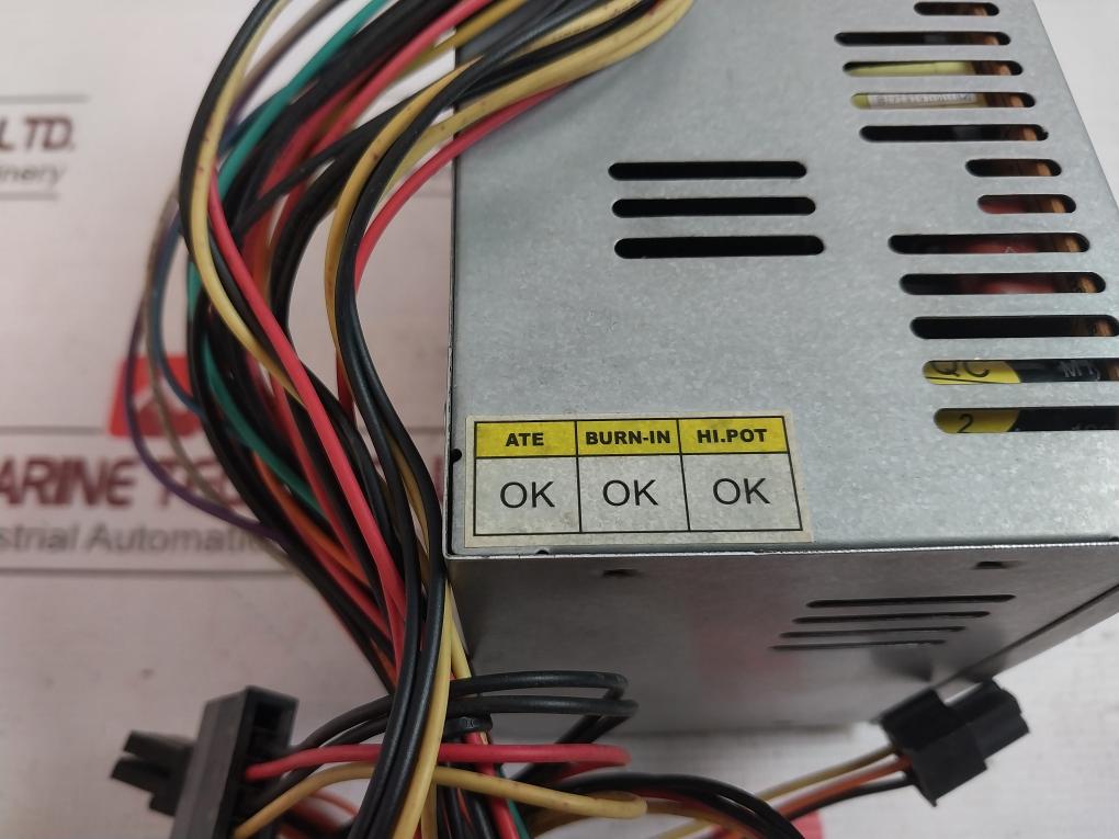 Intex Classic-450 Atx Switching Power Supply 20+4Pin; 2 Sata; 2 Hdd; 1 Fan 220V