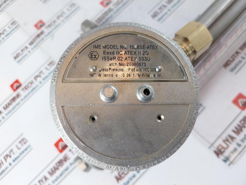 Intra Automation ITA-2-F Level Gauge Main Reservoir 1088SE-ATEX