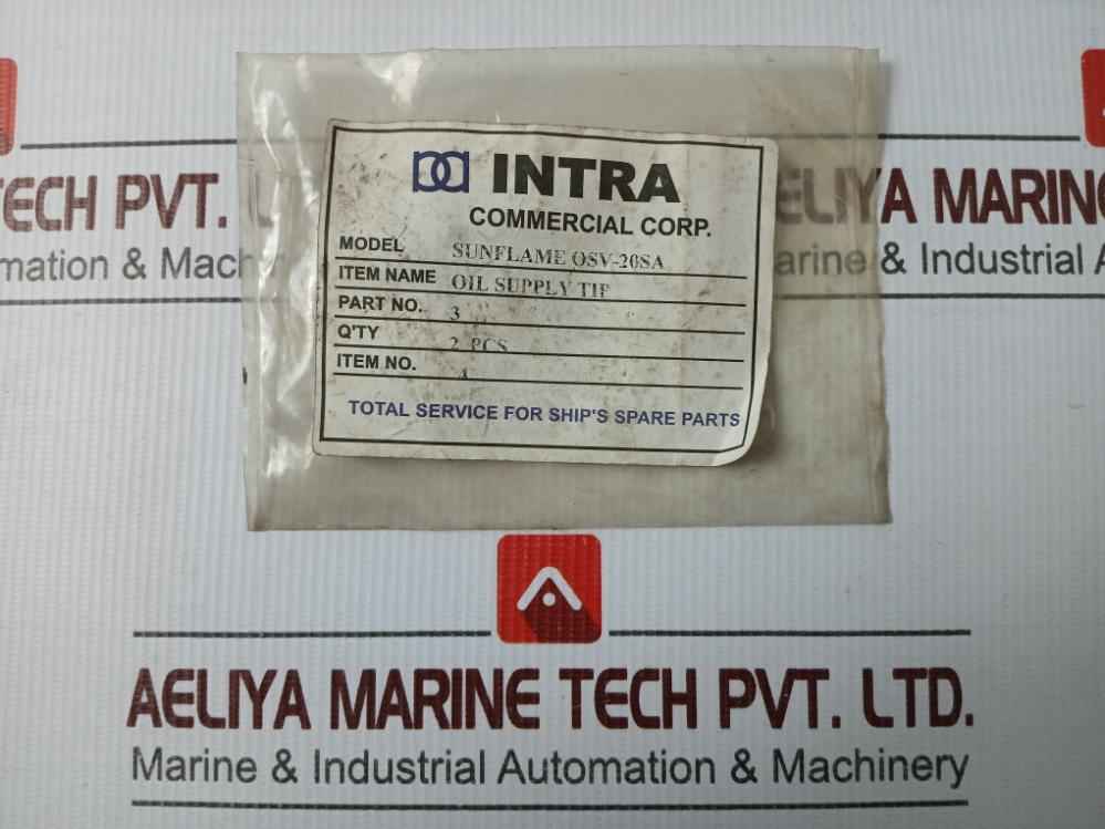 Intra Oil Supply Tip Sunflame Osv-20Sa