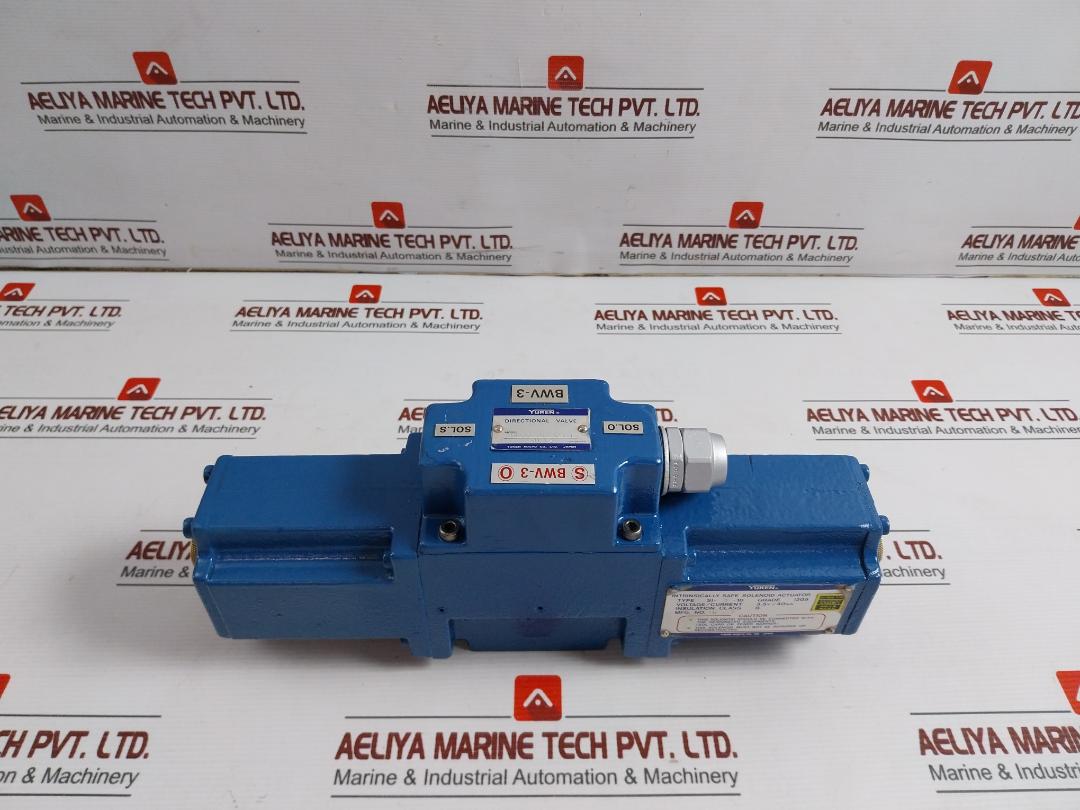 Intrinsically Safe Solenoid Actuator Yuken 3.5V/40Ma Part Number Isdsg-01-3C4-10