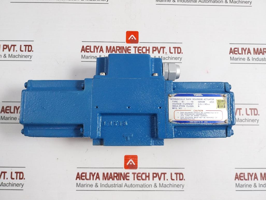Intrinsically Safe Solenoid Actuator Yuken 3.5V/40Ma Part Number Isdsg-01-3C4-10