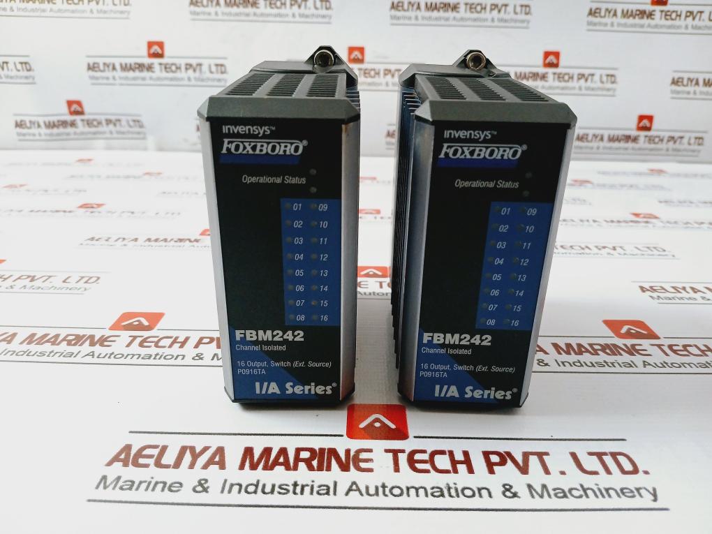 Invensys Foxboro Fbm242 Channel Isolated 16 Output Switch P0916Ta