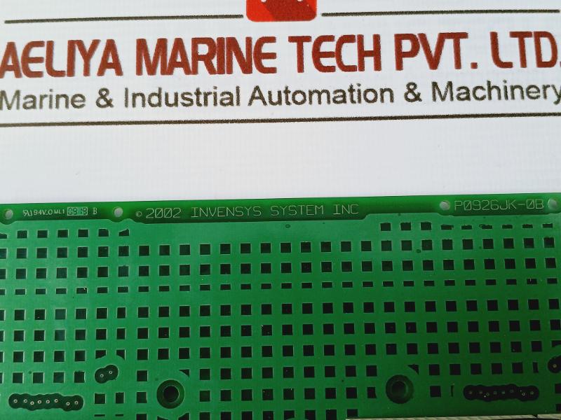 Invensys P0926Jk-0B Pcb Multipoint Connector 94V