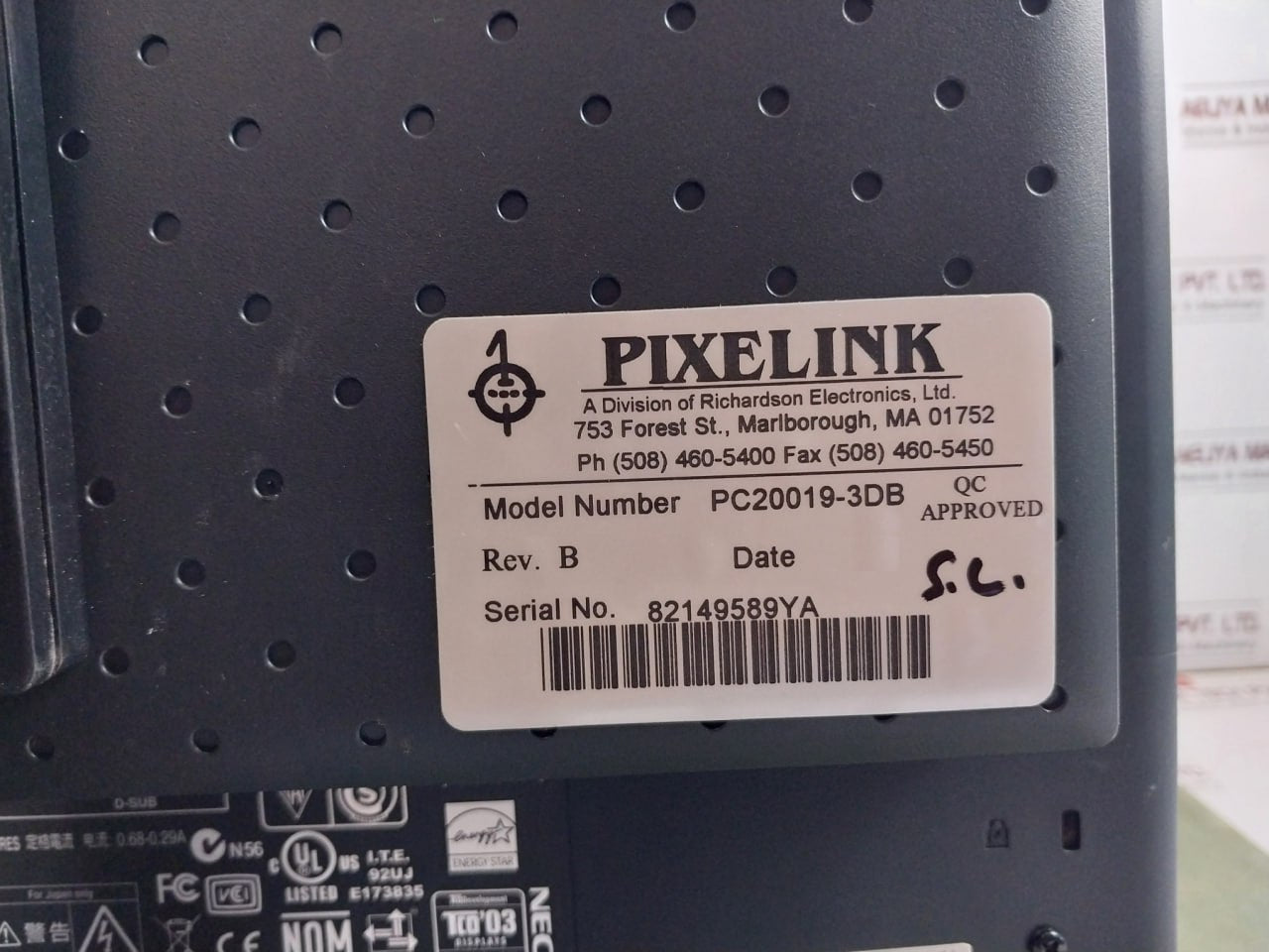 Invensys P0973Db I/A Series Lcd 20 Inches Tbl Top (Black) W/O Screen Shield