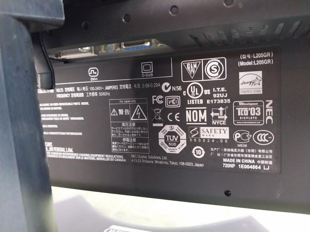 Invensys P0973Db I/A Series Lcd 20 Inches Tbl Top (Black) W/O Screen Shield