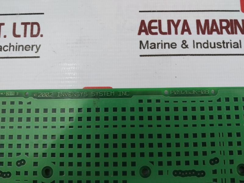 Invensys Pcb Board P0925Rk-001 Multi-connector Module