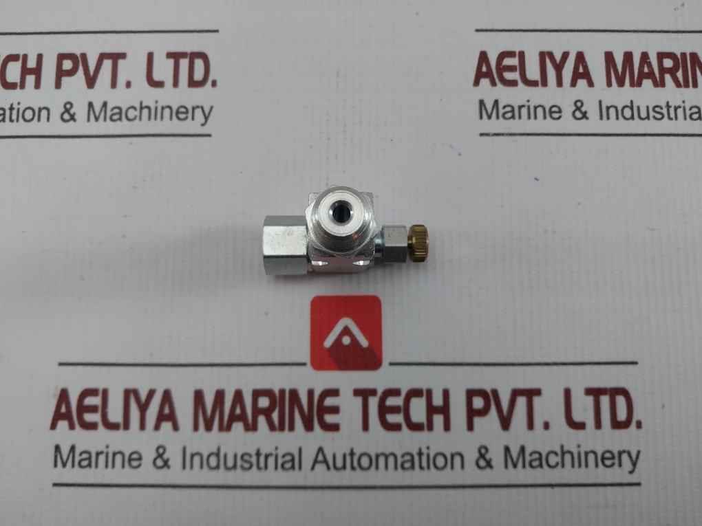 Inverted Angle Sight Feed Valve 29094 Oil-rite