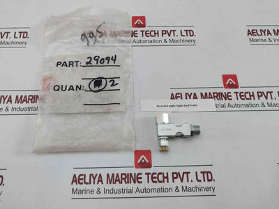 Inverted Angle Sight Feed Valve 29094 Oil-rite