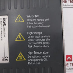 Invt Sv-db100-4R4-4-1R Servo Drive 4.4Kw Ip20 400V 12.0A 47-63Hz