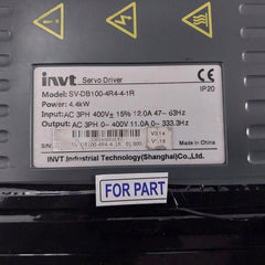 Invt Sv-db100-4R4-4-1R Servo Drive 4.4Kw Ip20 400V 12.0A 47-63Hz