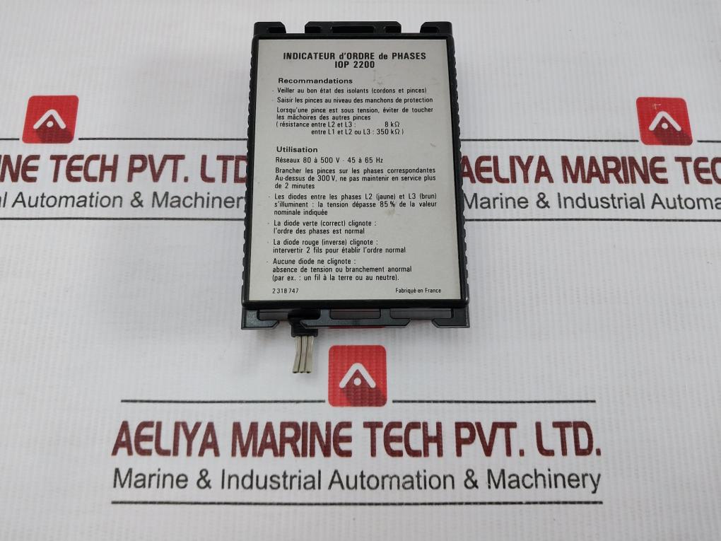 Iop-2200-Phase-Sequence-Indicator-80-To-500V-45-To-65-Hz-Enertec-Schlumberger-208884-4