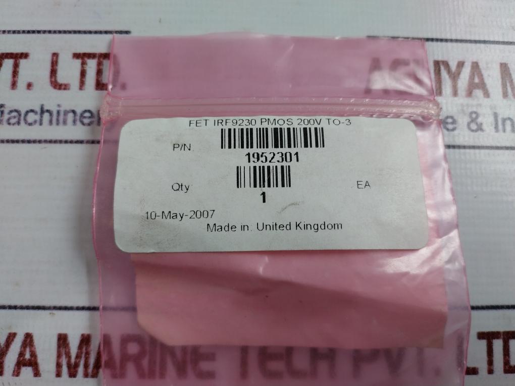 Ior Irf9230 Fet Pmos Transistor 200v