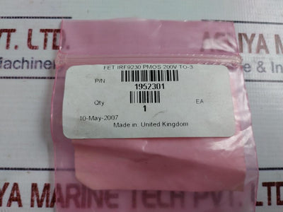 Ior Irf9230 Fet Pmos Transistor 200v