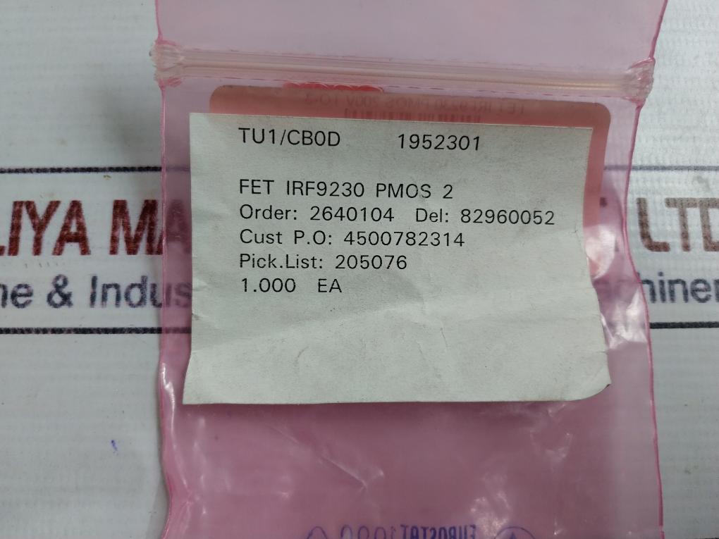 Ior Irf9230 Fet Pmos Transistor 200v