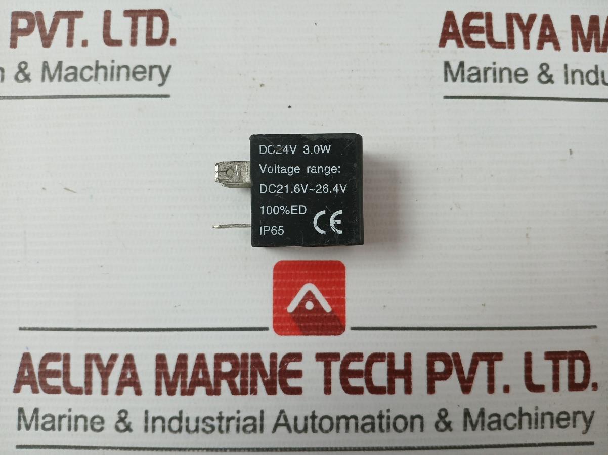 Ip65 Solenoid Coil Dc24V 3.0W