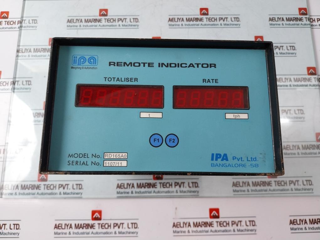 IPA RD165A0 Remote Indicator 230Vac 50Hz