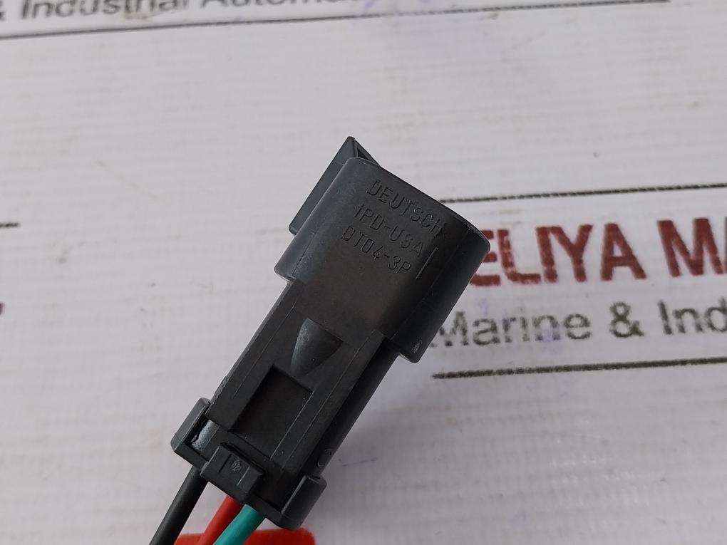IPD Deutsch DT04-3P 3 Pin Cable For Cat Caterpillar Temperature Sensor