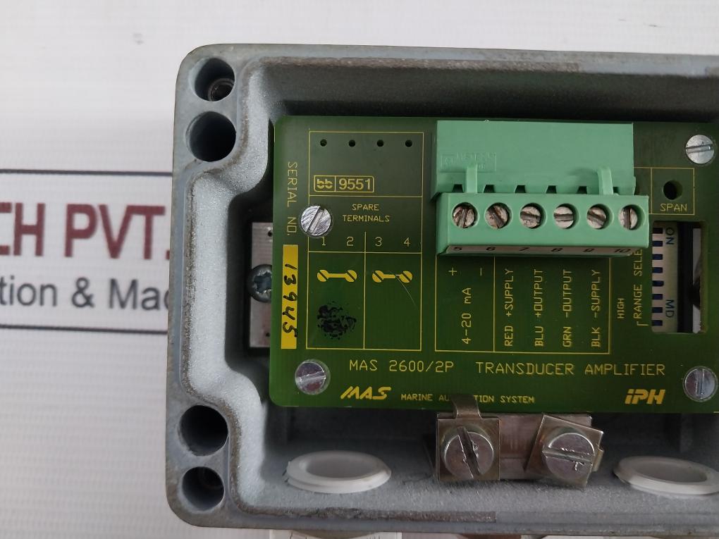 Iph 2600 Series Two Wire Transmitter 4-20Ma