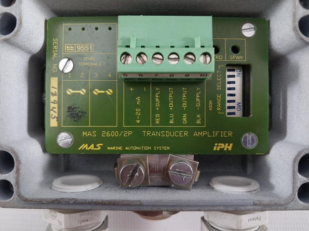 Iph 2600 Series Two Wire Transmitter 4-20Ma