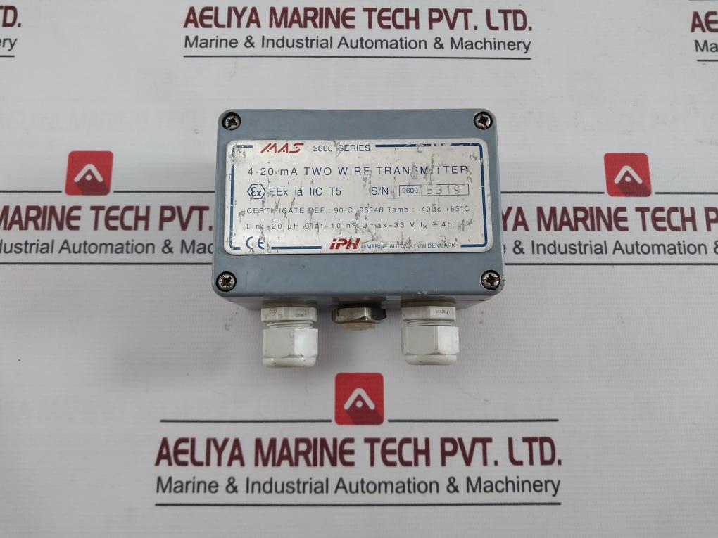 Iph 2600 Series Two Wire Transmitter 4-20Ma