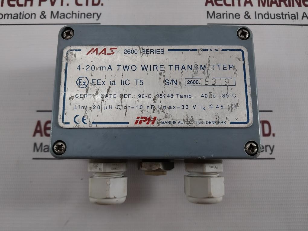 Iph 2600 Series Two Wire Transmitter 4-20Ma