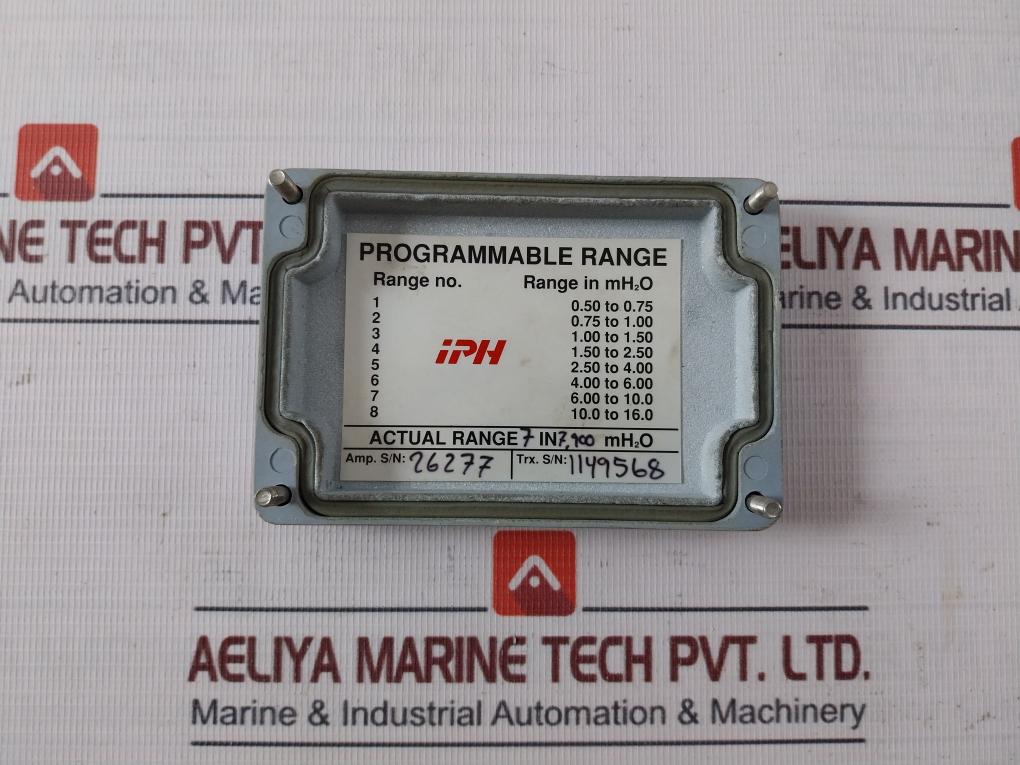 Iph Mas 2600-g30-25-0/1P Two Wire Transmitter 94V-0 45 Ma 4-20 Ma Wl202 Pt 100