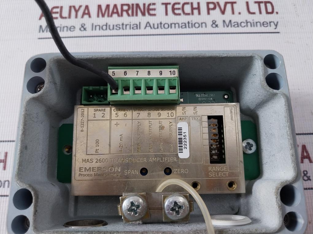 Iph Mas 2600-g30-25-0/1P Two Wire Transmitter 94V-0 45 Ma 4-20 Ma Wl202 Pt 100