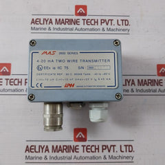 Iph Mas 2600-g30-25-0/1P Two Wire Transmitter 94V-0 45 Ma 4-20 Ma Wl202 Pt 100