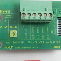 Iph Mas 2600/2P Transducer Amplifier 4-20 Ma