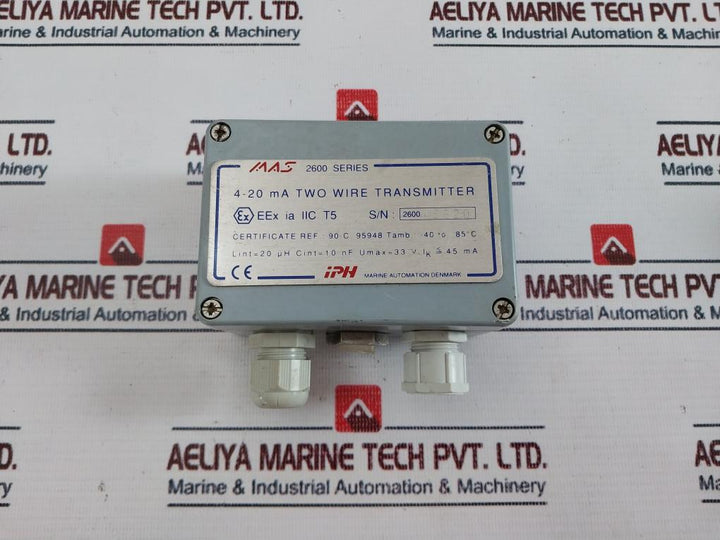 Iph Mas 2600/2P 2600 Series 4-20Ma Two Wire Transmitter 33V